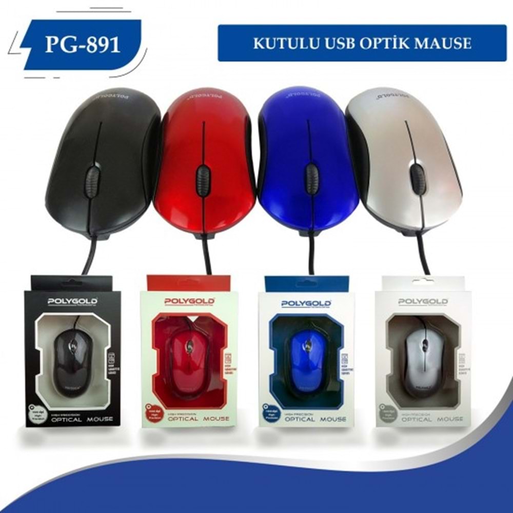 POLYGOLD PG-892 WIRED MOUSE