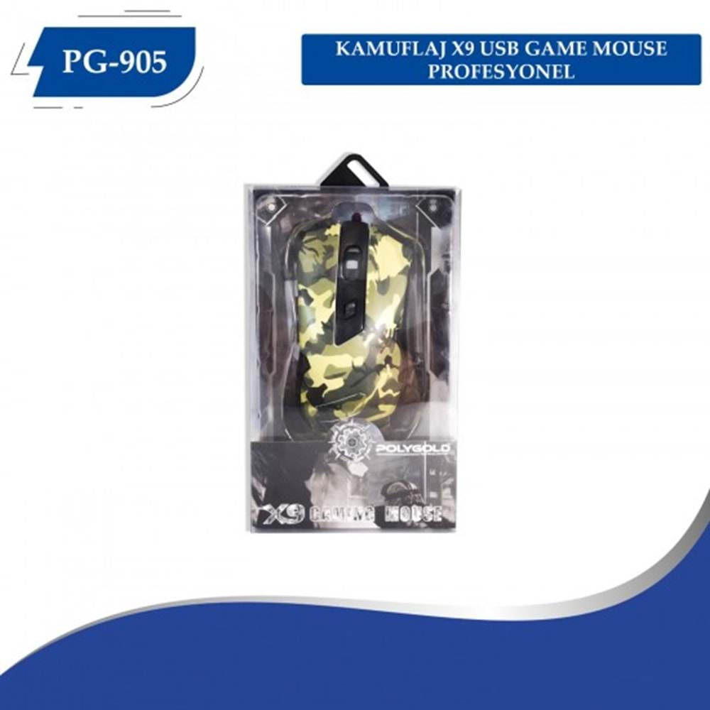 POLYGOLD PG-915 GAMING MOUSE 3200 Dpi