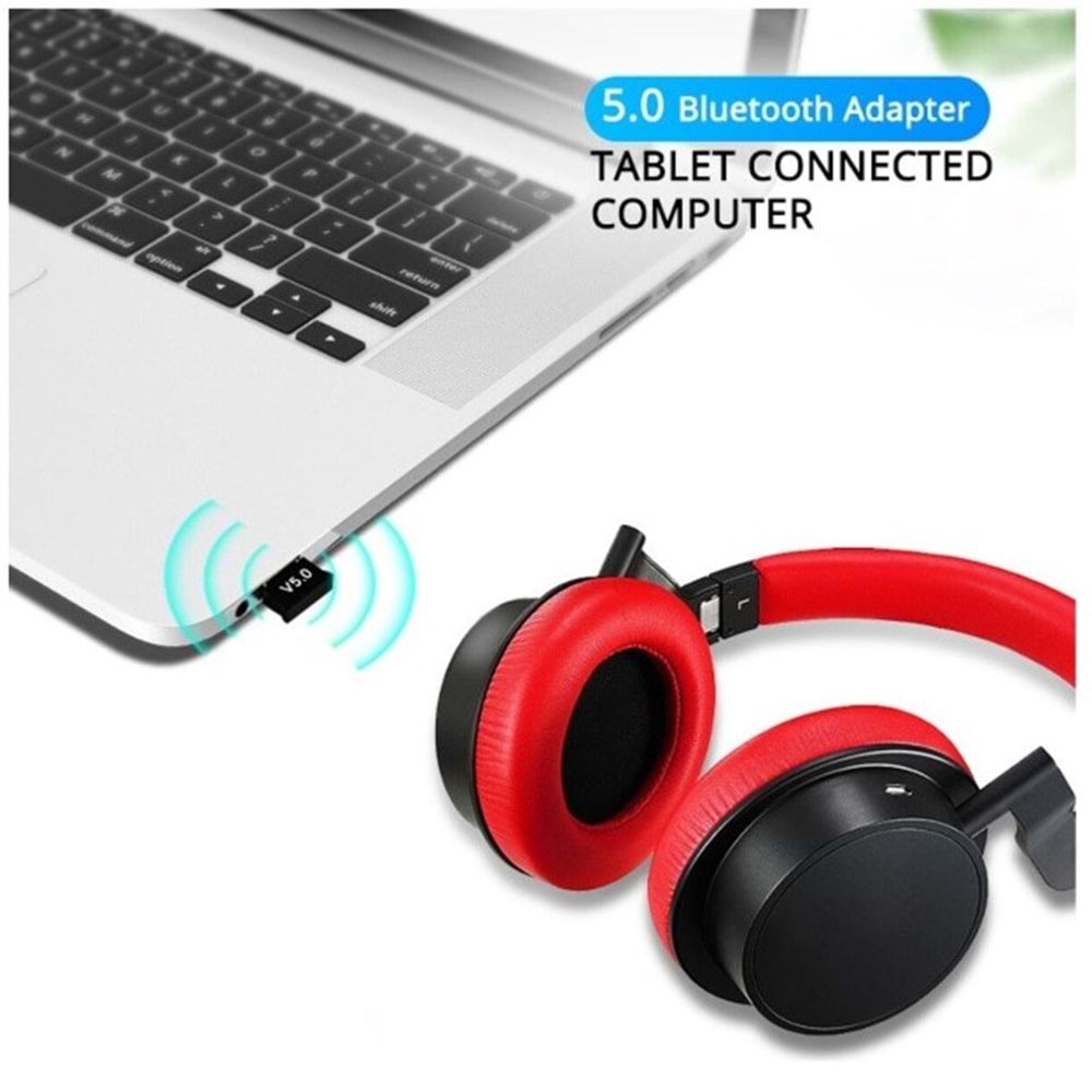 PRO5TECH Bluetooth 5.0 Dongle Adaptör Kapsama 20MT