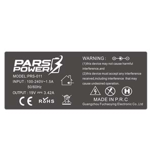 PARS POWER PRS-011 Asus 4.0x1.35 65W 19V 3.42A