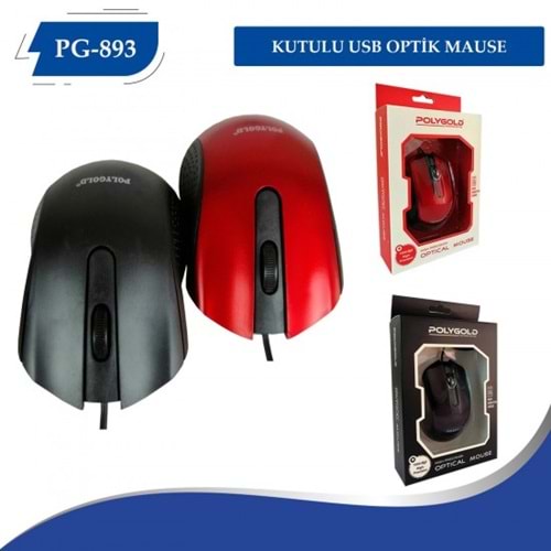 POLYGOLD PG-892 WIRED MOUSE