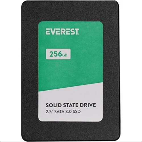 EVEREST ES 256 A 256GB SATA3.0 550MB/460MB NAND FLASH SSD SOLİD