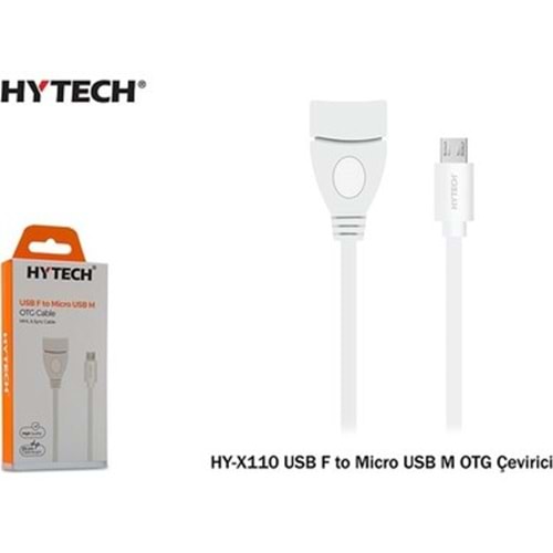 Hytech HY-X110 USB F to MicroUSB M OTG Çevirici Adaptör