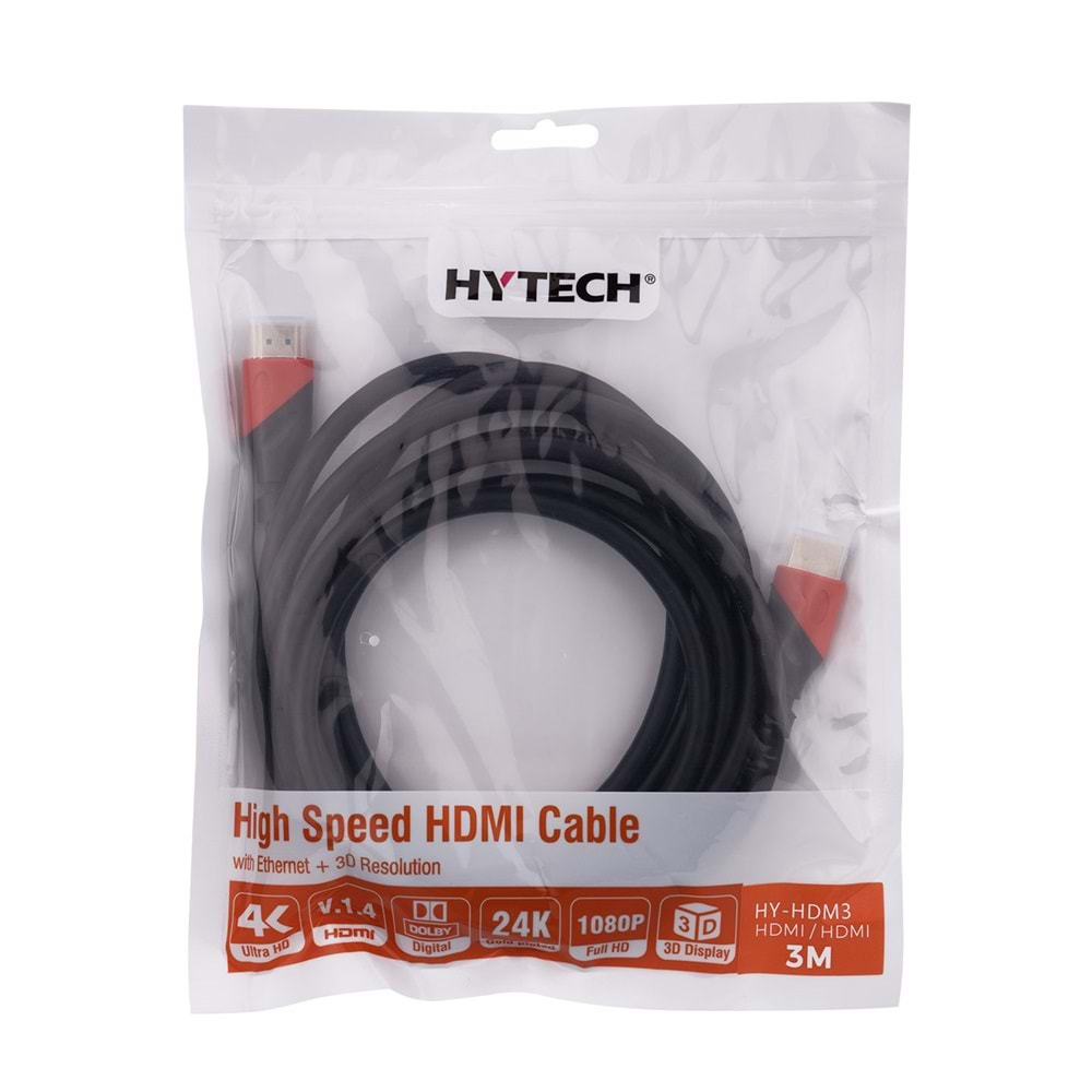 hytech hy-hdm3 hdmı to hdmı 3m