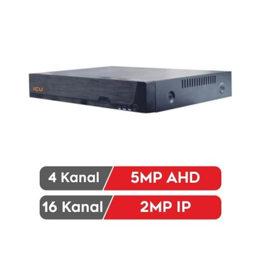 ALWANTEK DVR 4KANEL XMEYE 5MP H256+