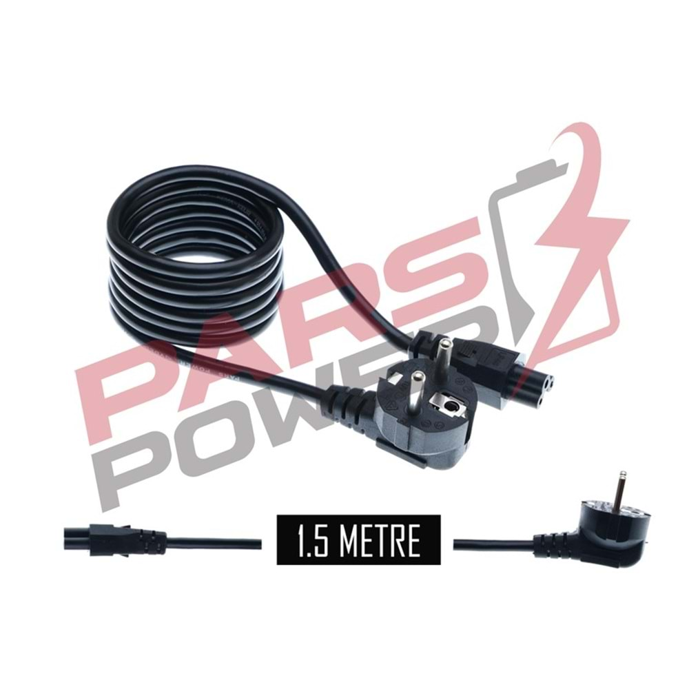 PARS POWER PRS-001 Standart 5.5x2.5 90W 19V 4.74A Adaptör