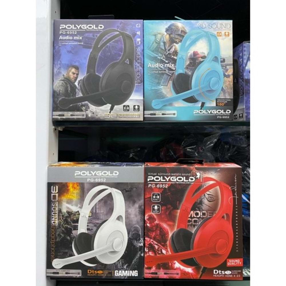 POLYGOLD PG-6952 HEADPHONE