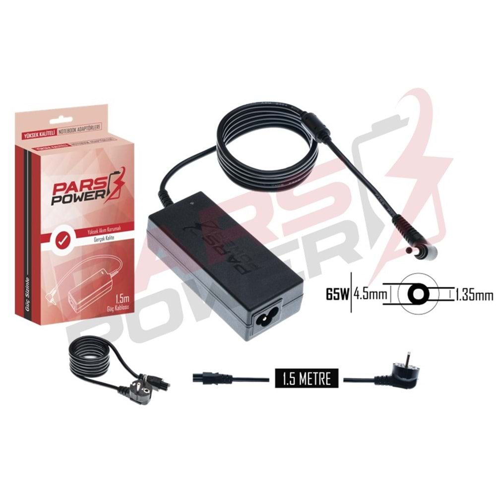 PARS POWER PRS-011 Asus 4.0x1.35 65W 19V 3.42A