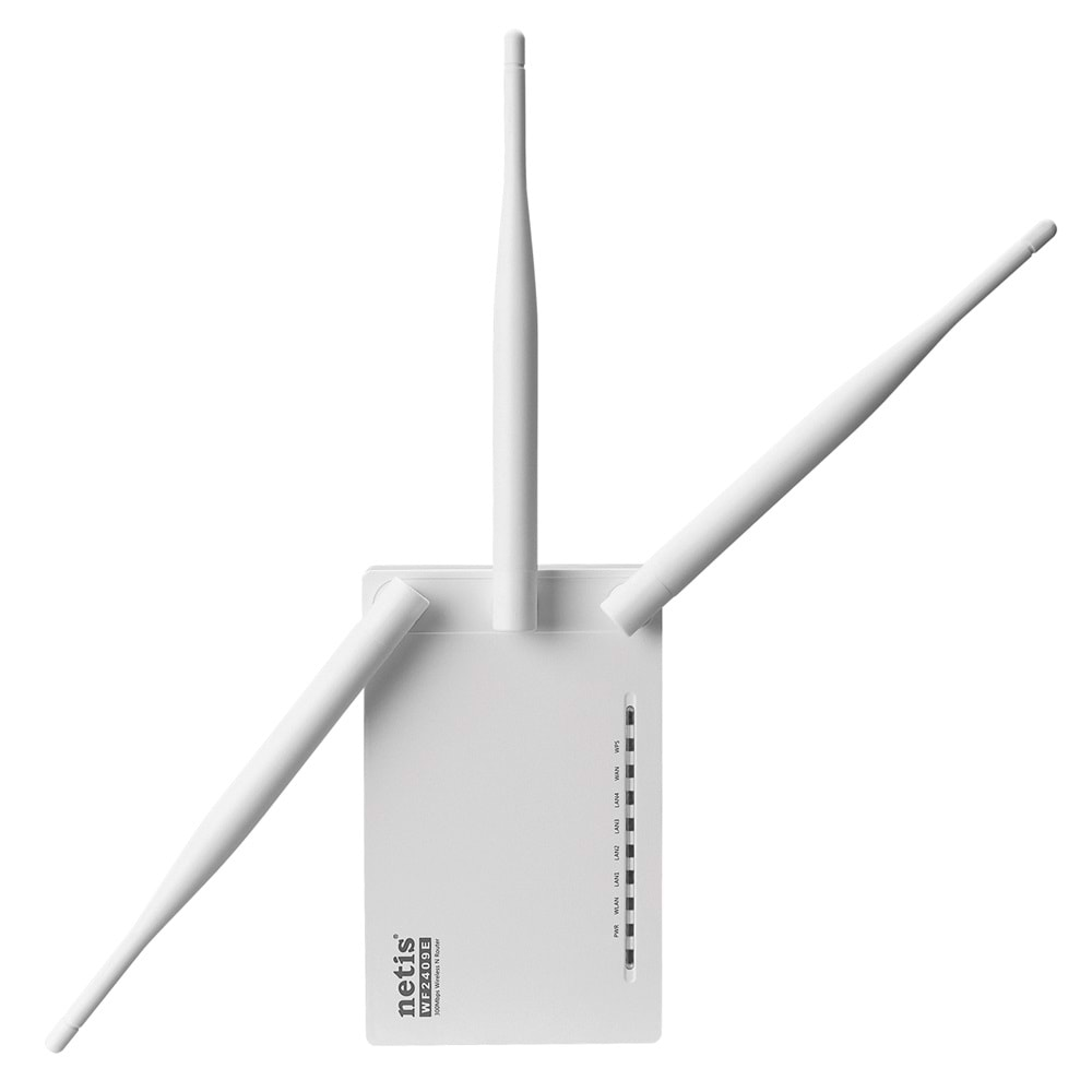 NETİS WF2409E 300Mbps 2.4GHz 1*FE WAN+4*FE LAM3*