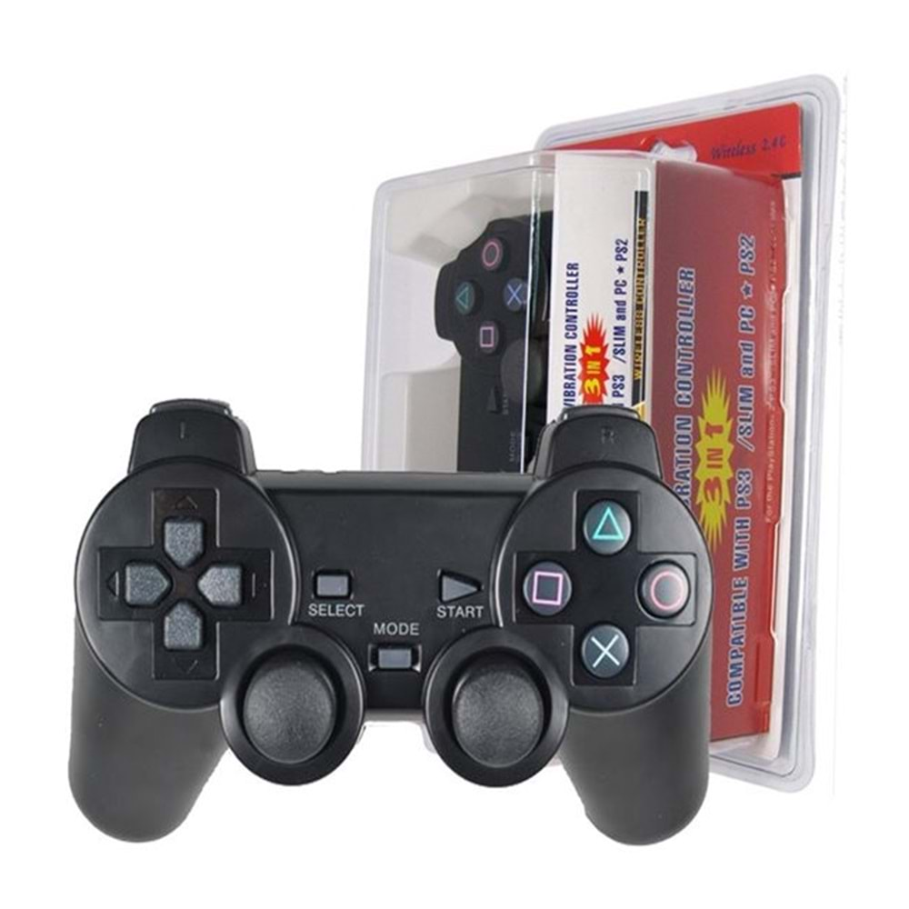 PS3 3İN1 6in1 PC PS2 PS3 KIRMIZI KUTU KABLOSUZ YUN KOLU