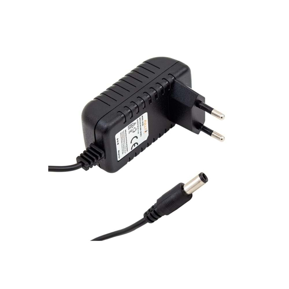 24V 1A 5.5*2.5 MM UÇLU PRİZ TİPİ ADAPTÖR WEKO 24 VOLT - 1 AMPER 5.5*2.5 UÇLU YERLİ ÜRETİM PLASTİK KASA PRİZ TİPİ ADAPTÖR14446