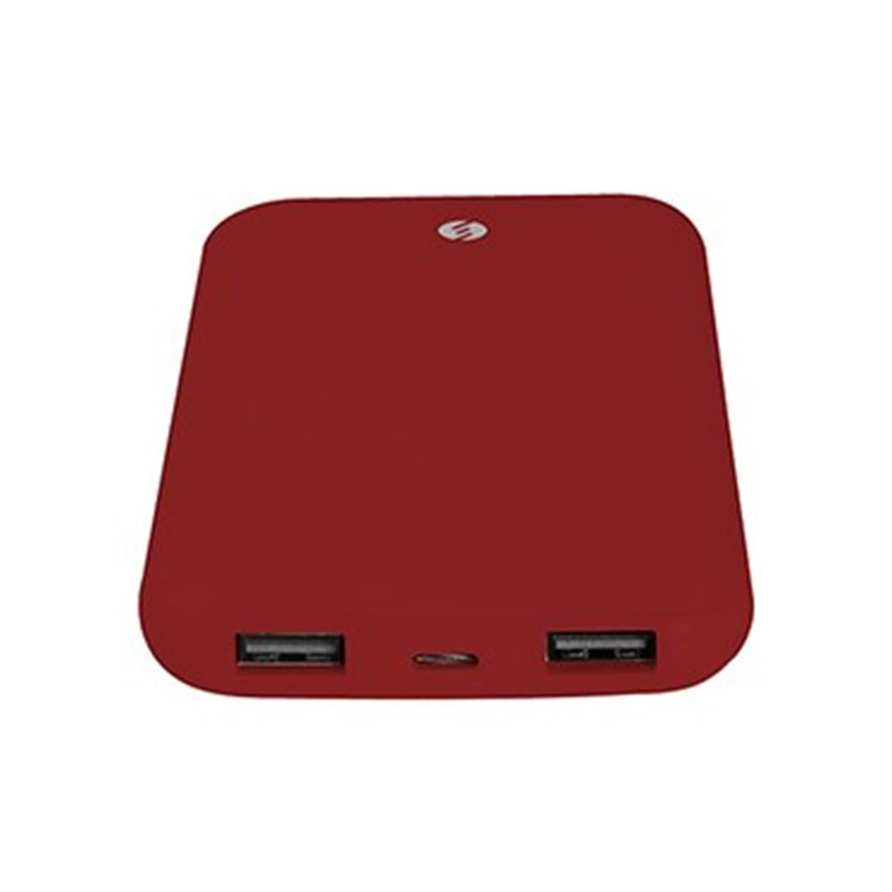 S-link IP-757 10000mAh 2.1A Çıkış Kırmızı Taşınabilir Pil Şarj Cihazı g101