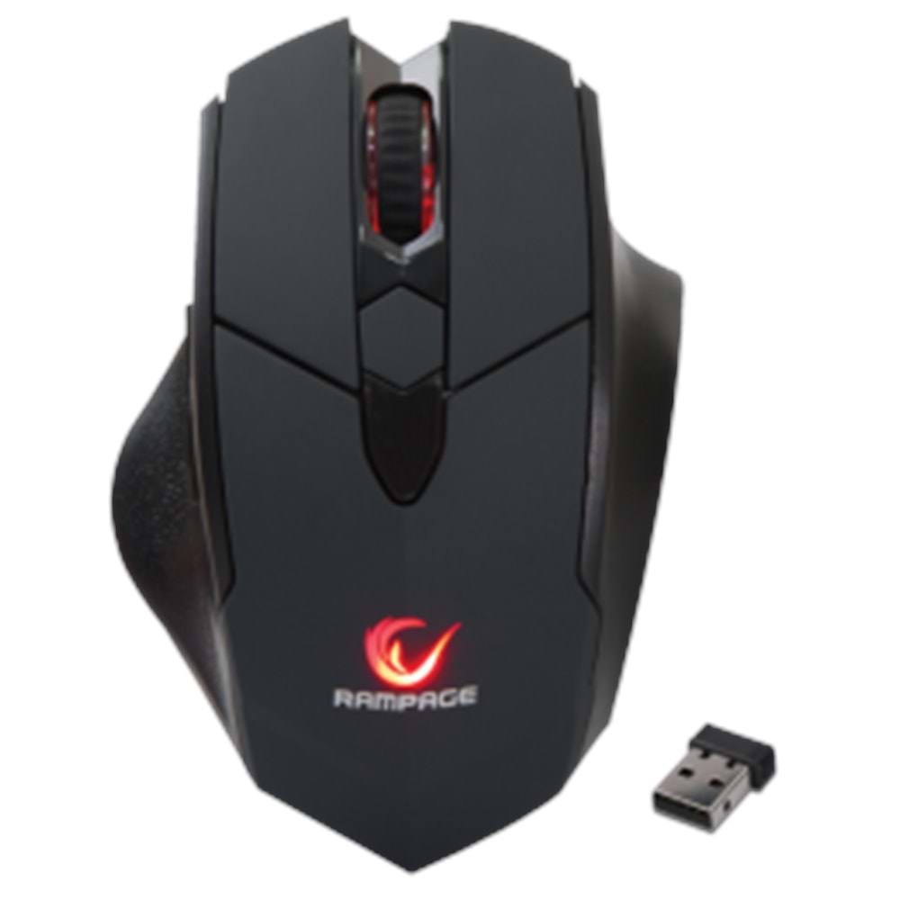 Rampage SMX-R12 Hawker Siyah 4800dpi Kablosuz Gaming Oyuncu Mouse