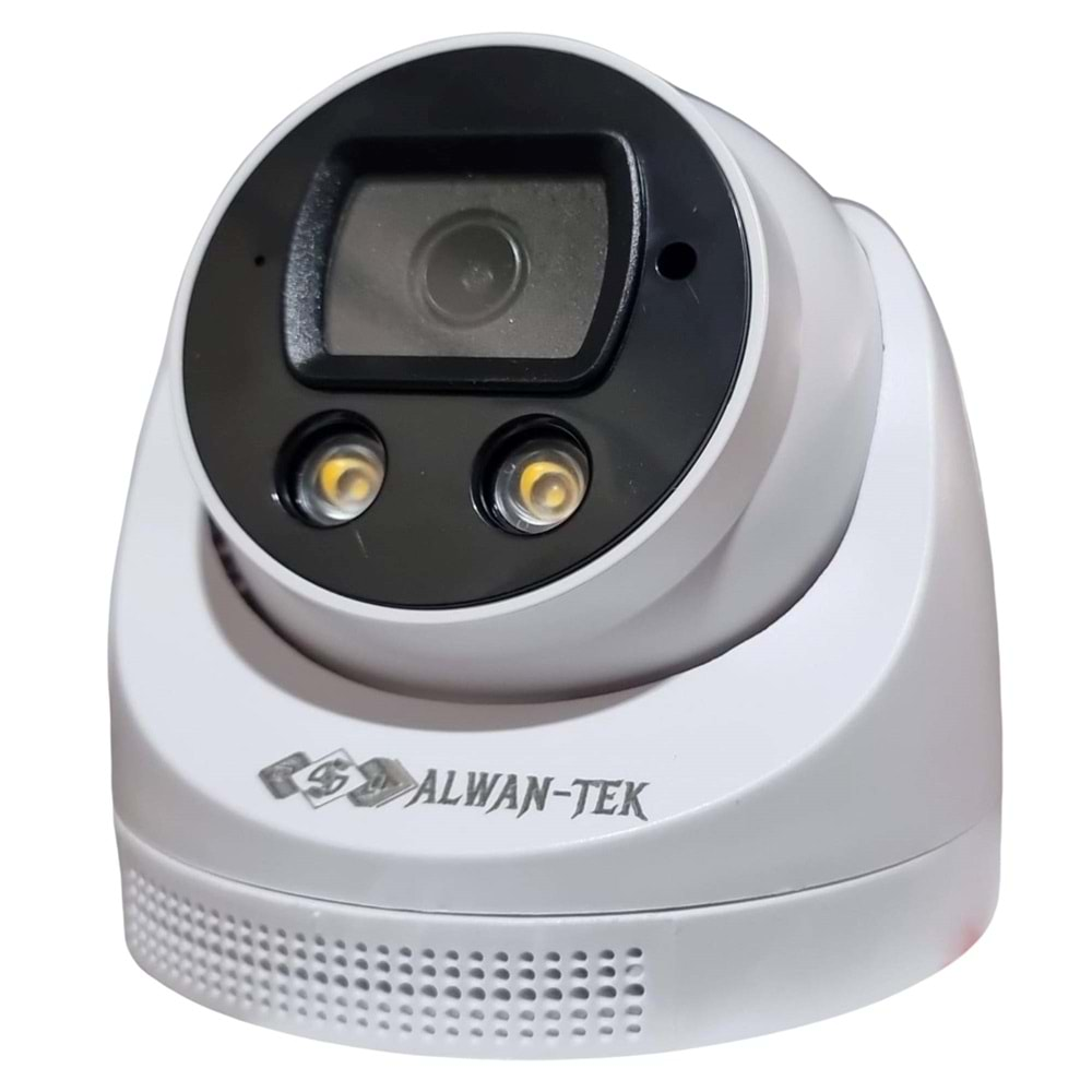 ALWANTEK ALW-92 İP POE 5MP Full Color DOME 2.8 WİD LENS