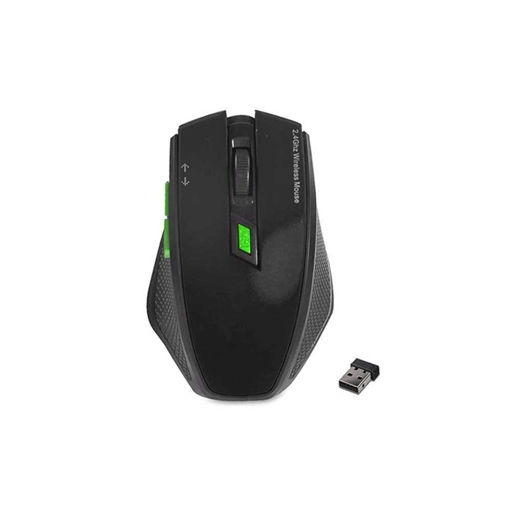 Everest SMW-777 Usb Siyah 2.4Ghz Optik Wireless Mouse