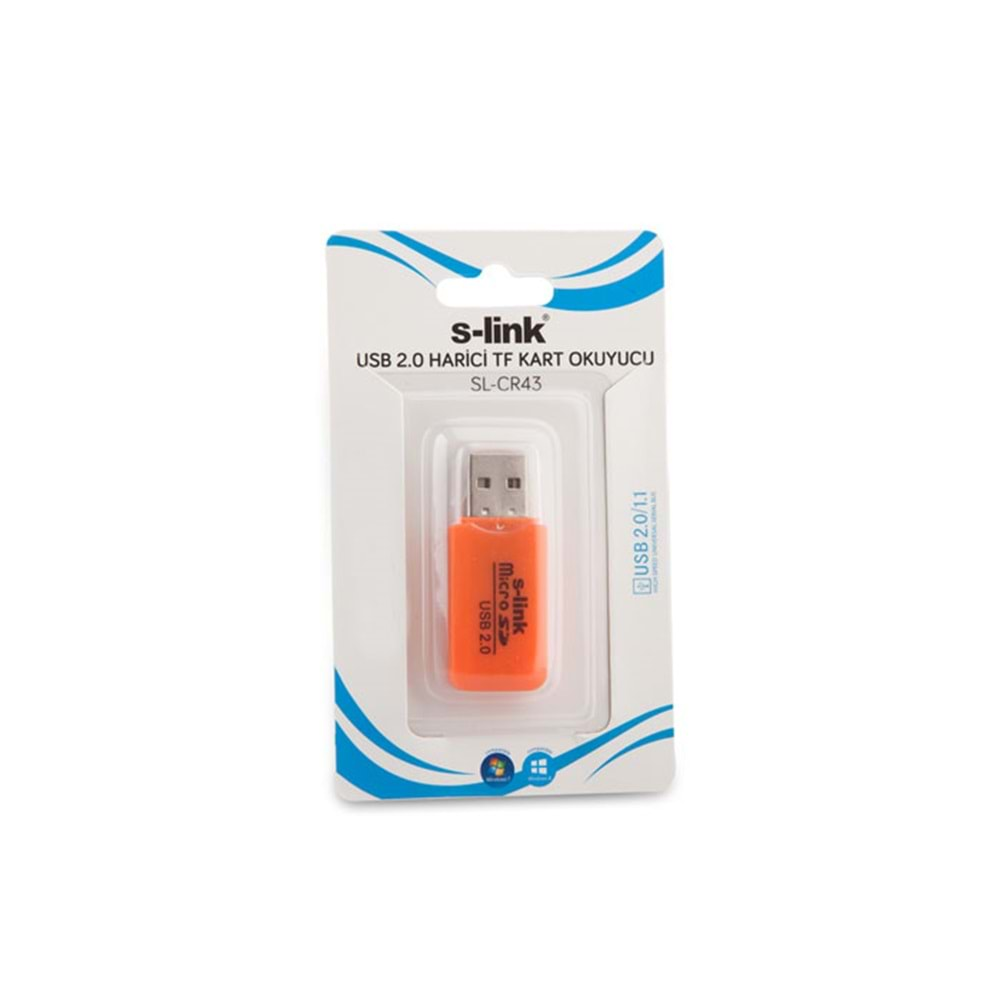 S-Link SL-CR43 USB 2.0 Card Reader