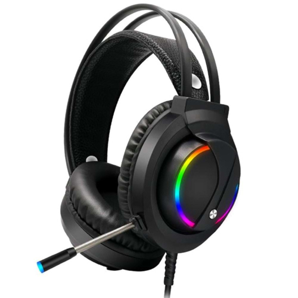 PRO5TECH K1 EAGLE Siyah 7.1 Usb Surround RGB Ledli Gaming Oyuncu