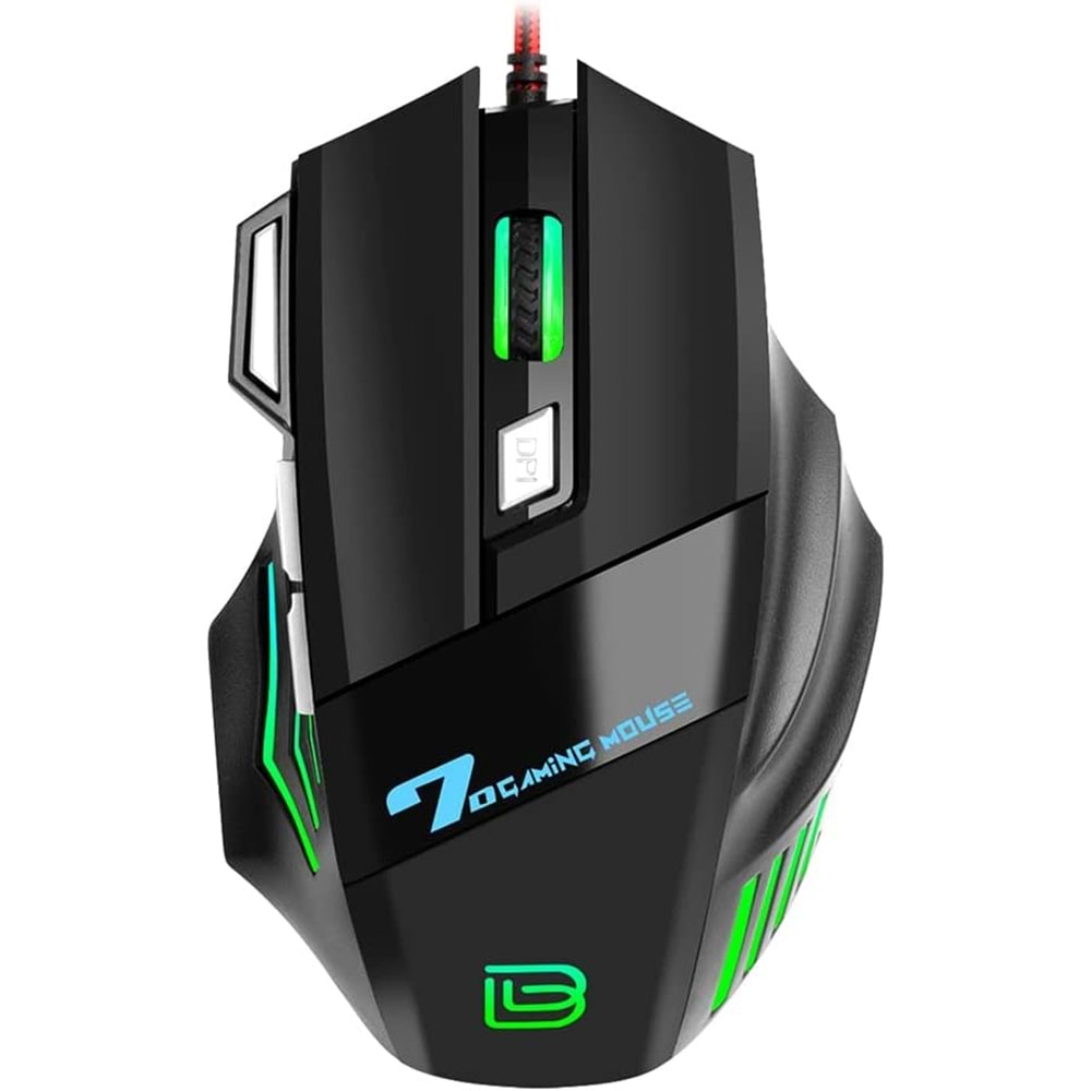 BAJEAL G5 Oyun Mouse 2400 Dpi Işıklı Mouse Gaming Mouse