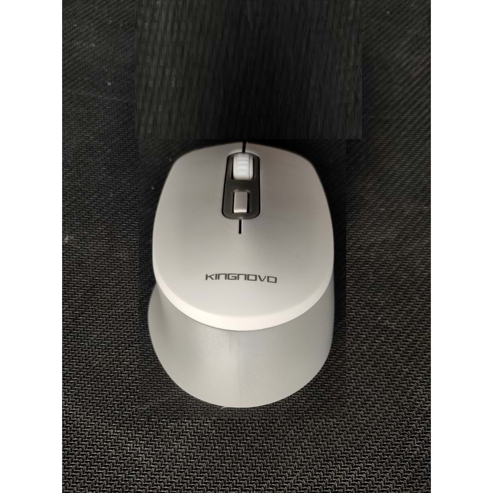 KINGNOVO T3 Metalik l 3d Optik Süper Sessiz Kablosuz Mouse