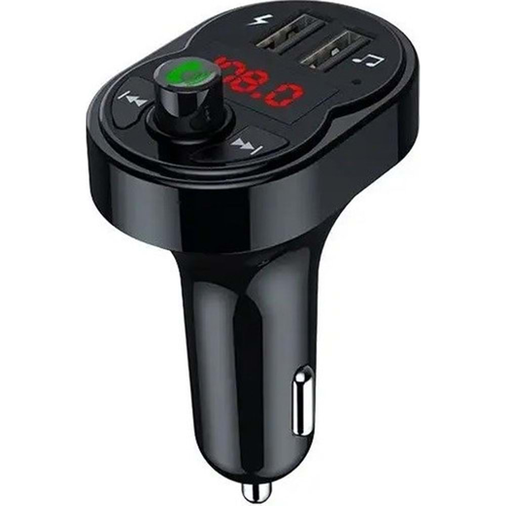 Concord C615 3.1A Çift USB & Şarj Flash Bellek Girişi Bluetooth Fm Transmitter