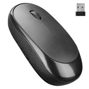 Everest KM-6121 Siyah Kablosuz Q Slim Klavye + Mouse SetPC Bile