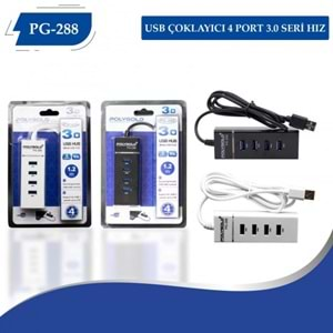 POLYGOLD PG-288 Usb 3.0 Çoklayıcı 4 Port