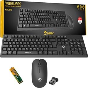 EVEREST KM-2510 WIRELESS KEYBOARD+MOUSE