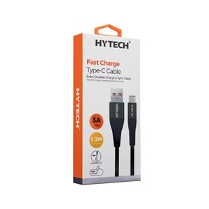 Hytech HY-X475 1.2M 3A Type-C Kamuflaj Desenli Kılıflı Yeşil Data + Sarj Kablosu