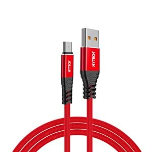 HY-X210 3A Micro Usb 1m Kırmızı Data + Sarj Kablosu