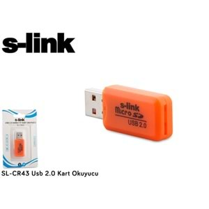 S-Link SL-CR43 USB 2.0 Card Reader