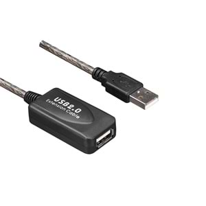 S-link SL-UE140 Usb2.0 20m Şeffaf Uzatma Kablo