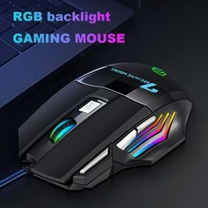 BAJEAL G5 Oyun Mouse 2400 Dpi Işıklı Mouse Gaming Mouse