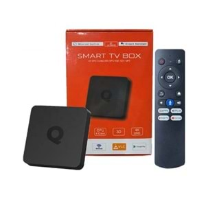 Woopker Q1 TV kutusu Allwinner H313 Android 10 2GB 16GB çift Wifi BT 4K medya oynatıcı Set Top Box tv box