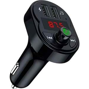 Concord C615 3.1A Çift USB & Şarj Flash Bellek Girişi Bluetooth Fm Transmitter